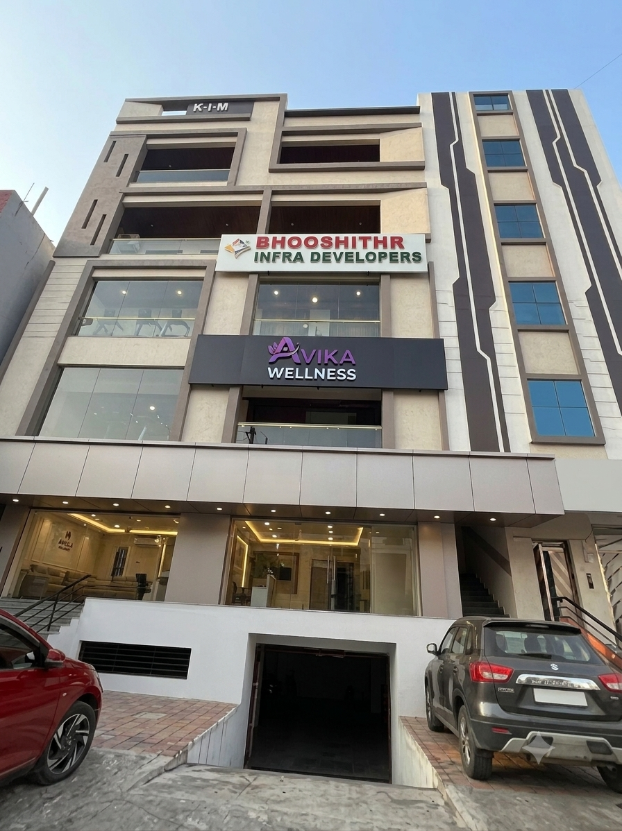 Avika Wellness building