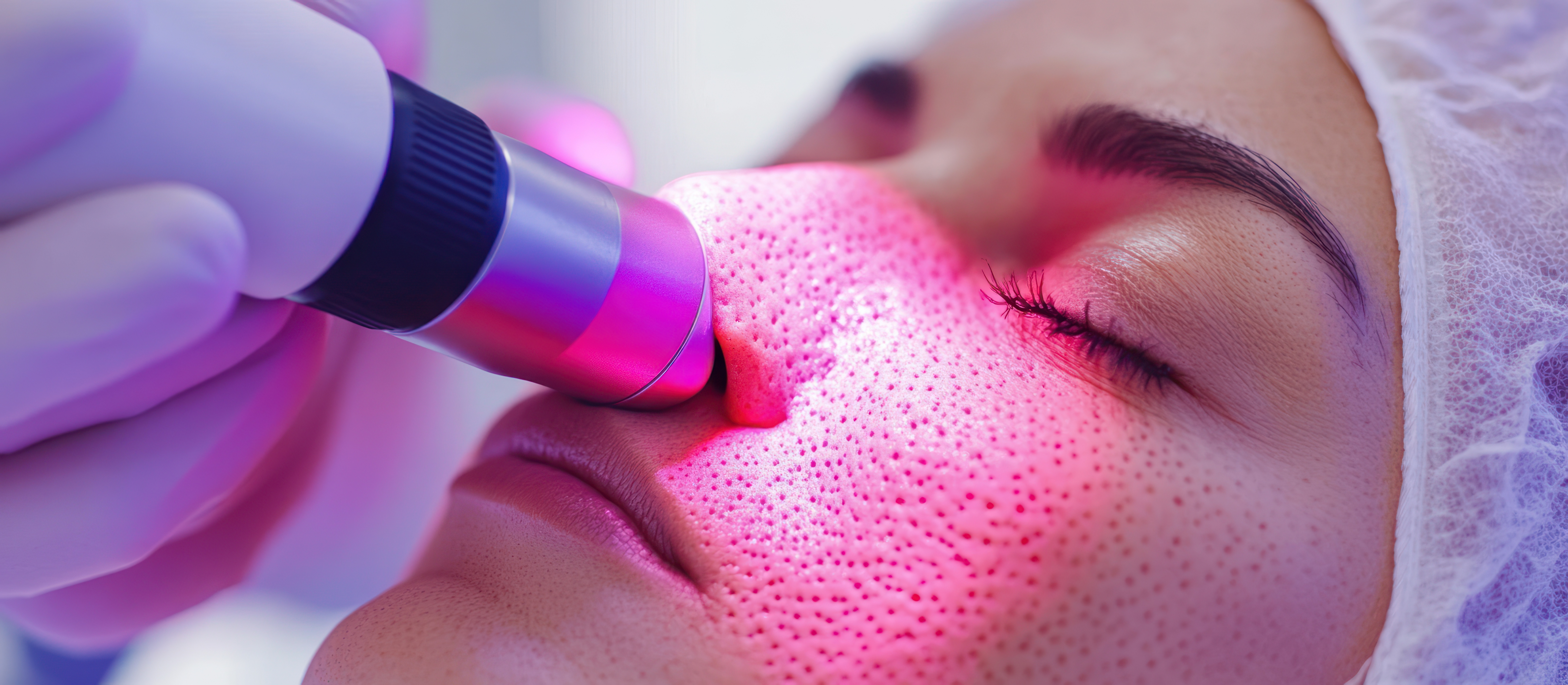Hydrafacial treatment